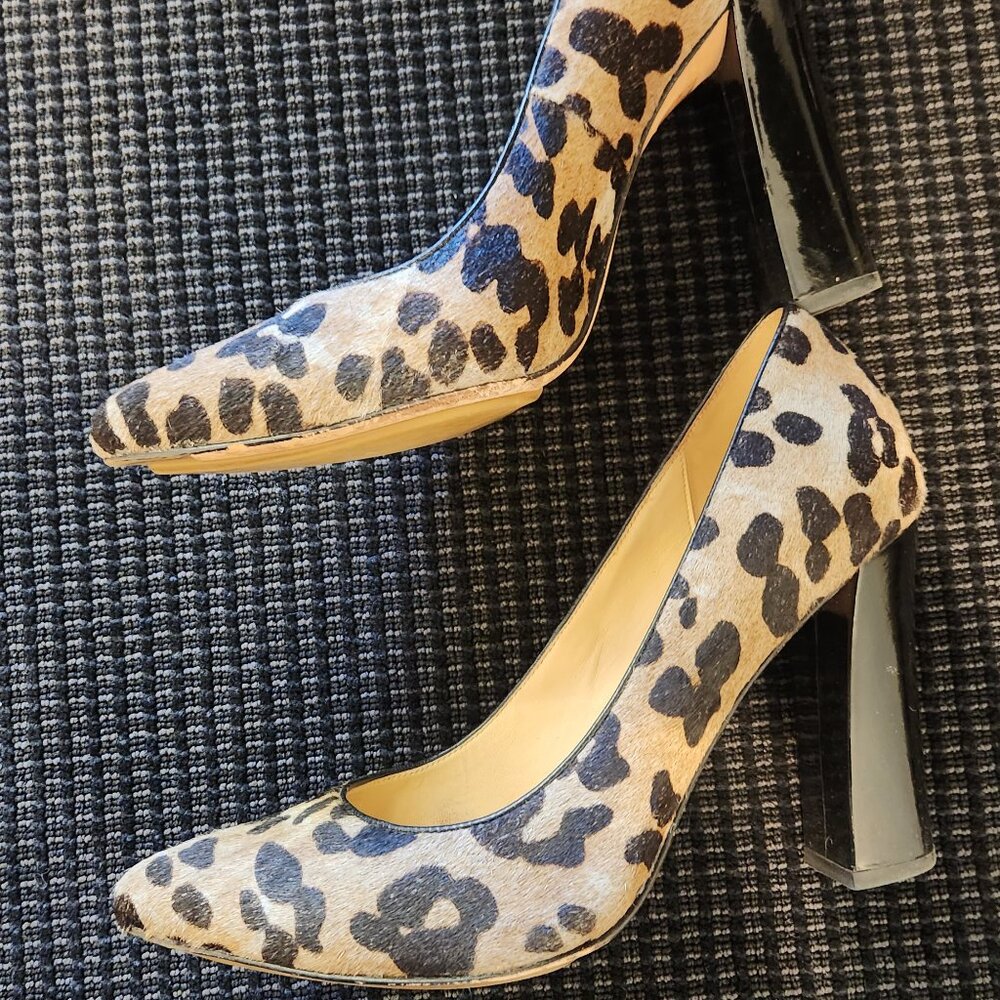 Cole Haan Nike Air Leopard Heels